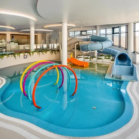 Apartament B014 Parking Basen Fitnes Bawialnia w CENIE - Polanki Aqua - Holiday City-3